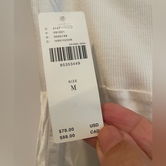 By Anthropologie Asymmetrical Satin Slip Skirt - Picture 8 of 10